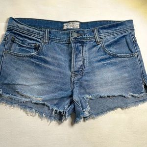 Free People Denim Shorts